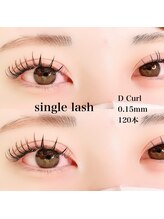 サロン リタ(Salon Rita)/シングルラッシュ束感仕上げ♪♪