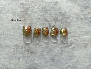 シンプリー ネイルアンドアイラッシュ 祖師谷大蔵店(Simpliee Nail&Eyelash)/グラデーションネイル