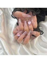 【ハンド】ラメグラデーション