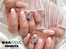 ネイルマフィア 渋谷(NAIL MAFIA)/チークネイル/韓国/ワンホン