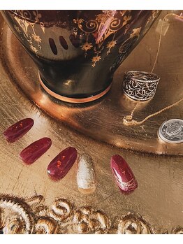 ユーズスタイル(U’style)/1月誕生石ネイル