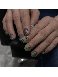 ひと癖あるカラーの組み合わせ