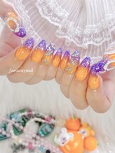 ファラウェイネイル(Faraway nail)/ハロウィンネイル☆