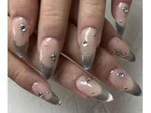ネイルズフォーユー(Nails 4 U)/マグネットフレンチネイル