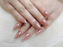スペラ 大宮店(Spera)/うる艶シアーピンクミラーネイル
