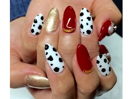 ダルメシアンネイル☆新規6980＠