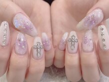 プライズアイリス アイラッシュ 池袋東口店(prize Iris eyelash)/ギャラクシーチークネイル