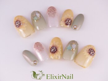 エリクサーネイル 池袋(Elixir Nail)/定額c やり放題/クーポン使用