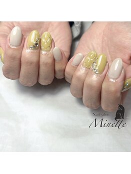 ミネット(Minette)/【定額】キルティングネイル