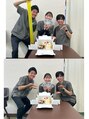 三島ほうゆう鍼灸整骨院 整体院&nbsp;スタッフの誕生日祝い♪