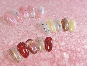 ジー フィンガー 川口店(G Finger)の写真/≪ジェルネイル定額コースが大人気♪≫上品～華やか系まで豊富なデザインをご用意♪高い技術力で満足度も◎