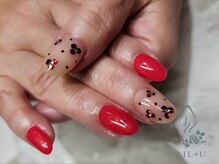 ネイルプラスユウ(NAIL+U)/ホロフラワー