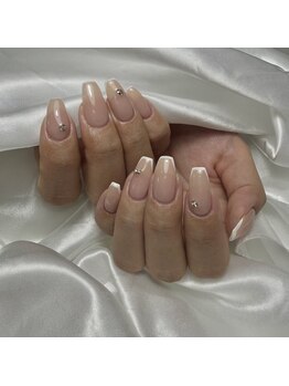 ハートネイル(Heart nail)/スキニーフレンチ