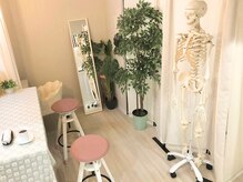 ゆったり出来る空間で施術後はお茶を飲んでリラックス