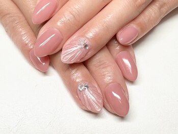 ブラン(BLANC)/人魚の鱗ネイル