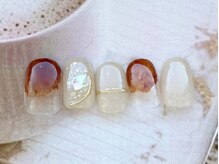 ココロ 新橋(kokoro)/2月ネイルデザイン☆ちょこっと