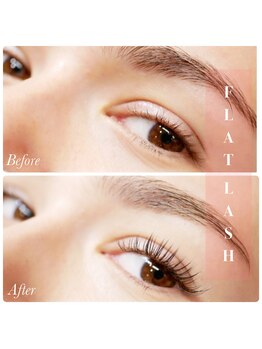 アンドモア ラッシュアンドブロウ ラウンジ(and MORE Lash&Brow lounge)/【フラットラッシュ160本】