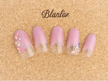 ブランロール 中目黒店(Blanl'or)/オフィスにも♪秋冬ピンクグラデ