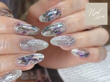ネイルセッション(nail session)/メタリックホイルニュアンス