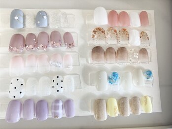 ネイルビューティーサロン パンドーラ 西明石店(Pandora)/【HAND】オリジナルアート¥4500