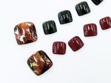ネイルサロンクイール 宇都宮店(NAIL SALON QUILL)/フットべっ甲アートネイル