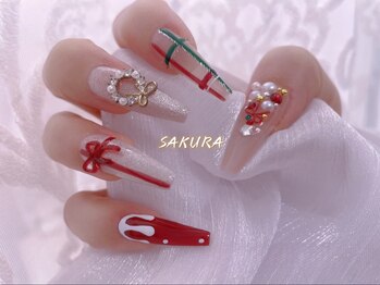 サクラ 池袋東口店(SAKURA)/クリスマスデザイン