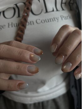 メロウ(merow)/ブラウン×ブルー