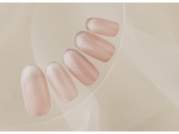 春のマグネットネイル