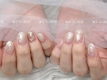 エムプラスネイル 新宿(M+Nail)/春ニュアンスネイル