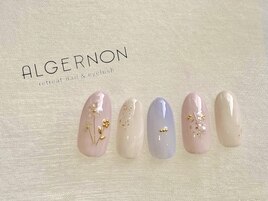 春のブライダルネイル