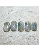 ネイルサロンクリアヴィラ(nail salon clear villa)/nuance art¥13200