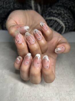 マグネット×チークネイル