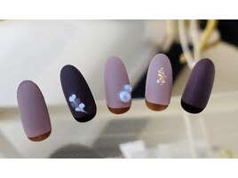 バレンタインネイル