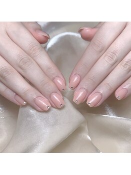 木にいる 錦糸町/ワンカラ+10粒ストーン