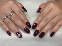 ネイルビジョルノ つくばみどりの店(Nail Begiorno)/ワンカラー　クロムネイル