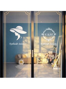 ユーアンドエム(U&M)/*こだわりのサロン外観*