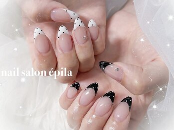 エピラ(epila)/ドット×モノトーン