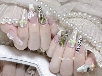 リンドネイル バイ モカ アンド ララ(Lind nail by moca and LaLa)/【mio】3Dネイル