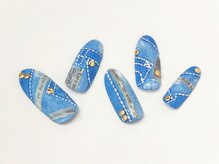 ネイリックス 栄ガスビル(NAILX)/話題のデニムネイル☆