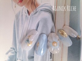 【ニュアンスネイル】