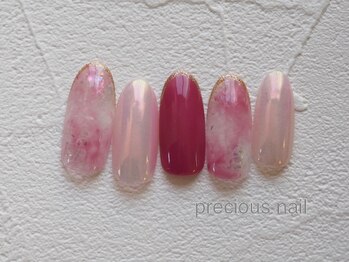 プレシャスネイル 名駅店(PRECIOUS NAIL)/定額Cコース*お好きなデザイン