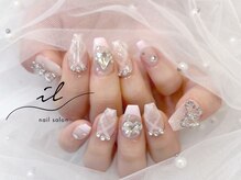 イル 京都河原町店/チェックネイル