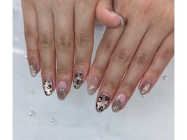 個性派ネイル/アニマル柄