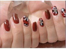 チェリーブロッサム(A CHERRY BLOSSOM)/ボルドーにお花