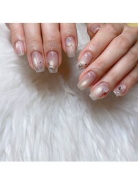 シンプル 大人ネイル