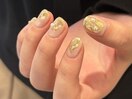 うねうねゴールドネイル
