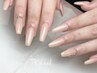 【自爪のような自然美】アプレ長さ出し10本+ナチュラルジェル