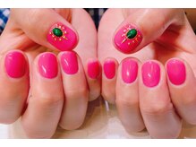 ネイルアンドアイラッシュ アール(ar)/ワンカラーコース＋アート