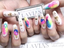 プロフェッショナル ネイルサロン ラヴィアス(LAVIAS)/【スカルプ】10本アートし放題
