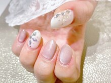 ブレスネイル(brace Nail)/雪の結果ネイル